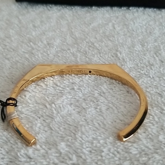 New ALLSAINTS Pavé Open Cuff Bracelet - Picture 4 of 8